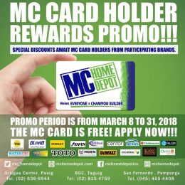 MC Card Holder Rewards Promo
