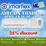 MC Home Depot & Imarflex Air-Con Trade-in