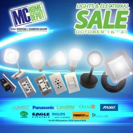 MC Home Depot Lights & Electrical Sale October 2018