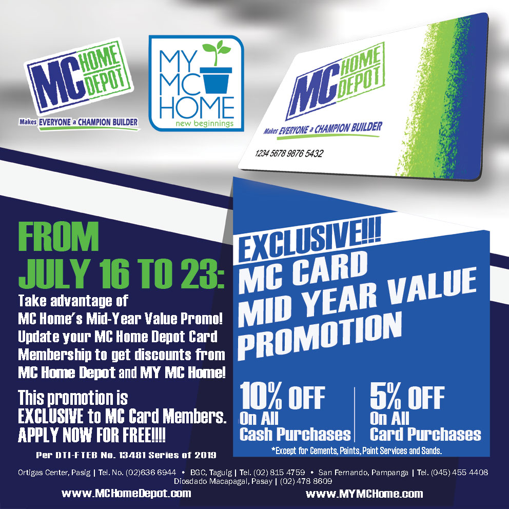 MC Home Mid-Year Value Promotion 