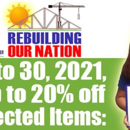 MC Home Depot Rebuilding our Nation Sale: November